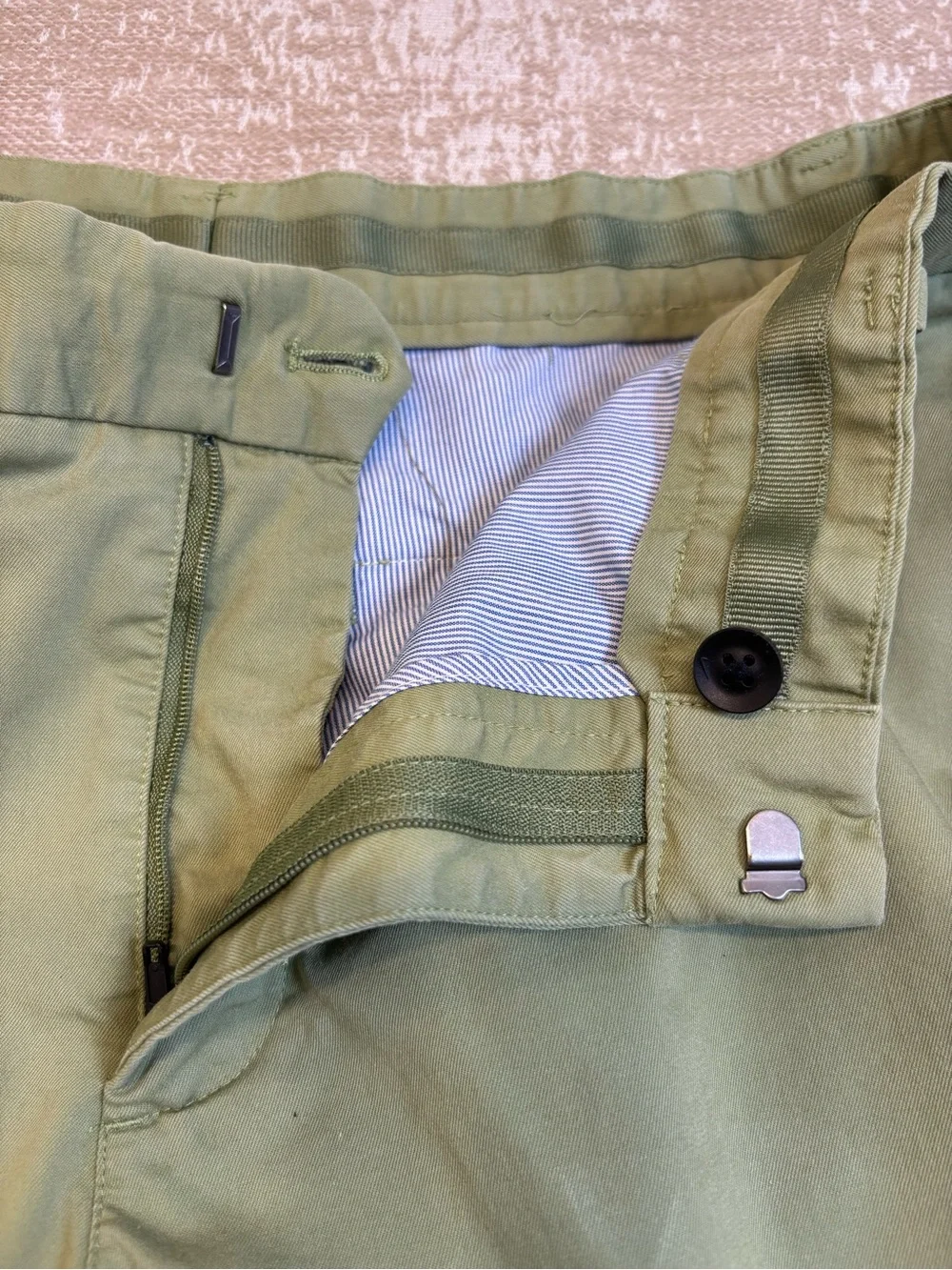 Nike Golf Dri-FIT Modern Fit Pants Sage Olive Green Men's 34 EUC